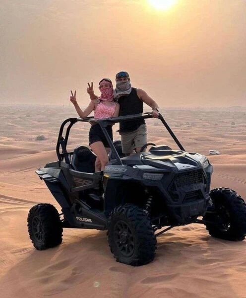 Couple at Dubai Desert
