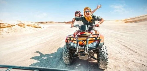 Fun Biking Rides at Dubai Desert